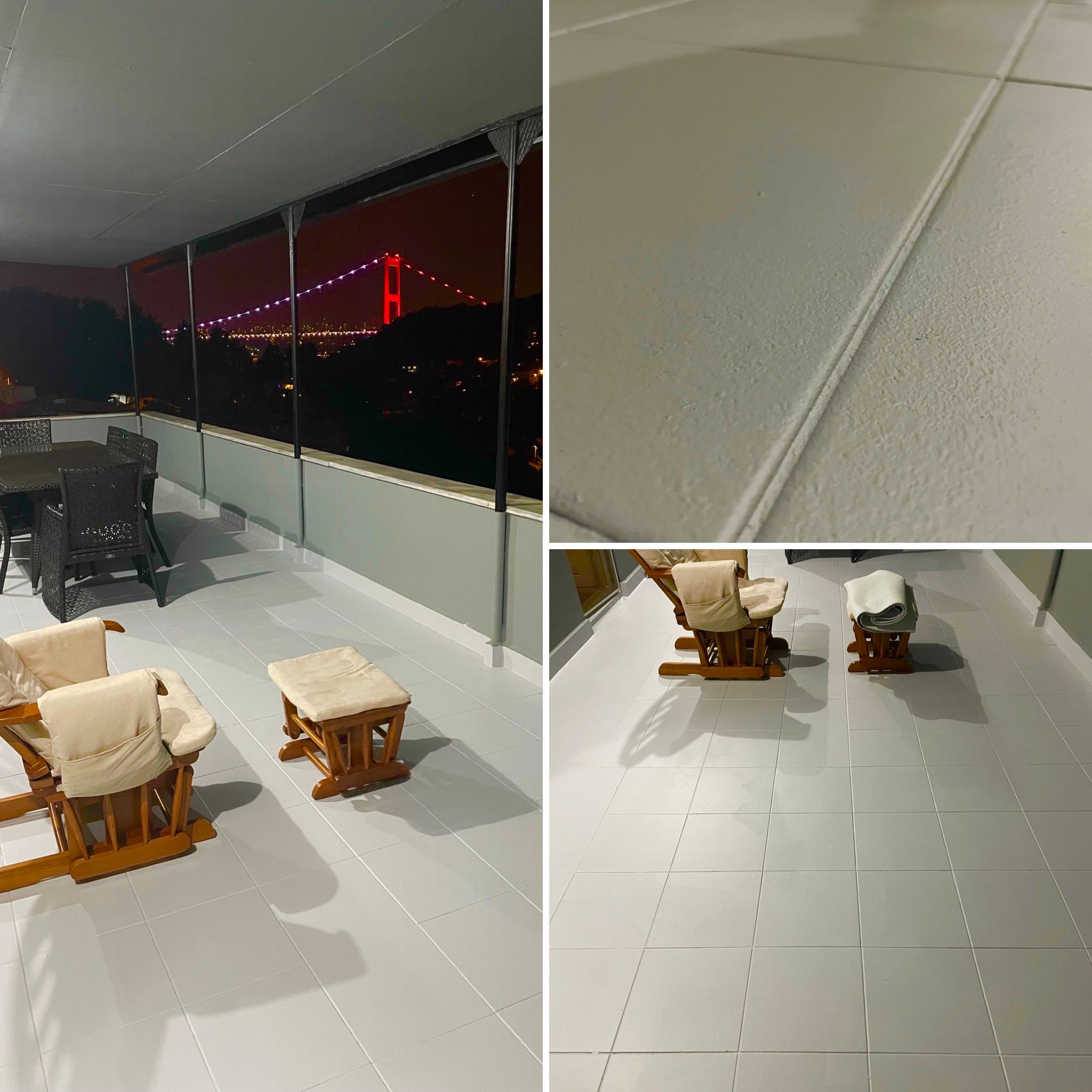 ZBS 2K Floor Plus ev içi seramik yüzey üstü uygulaması”