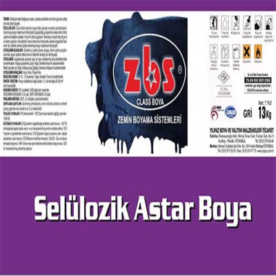 ZBS CELLULOSIC PRIMER